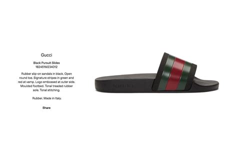 ssense gucci slides|Gucci slides colorful.